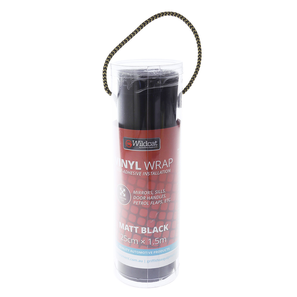 SAAS Multi Purpose Exterior Vinyl Wrap Matte Black Small