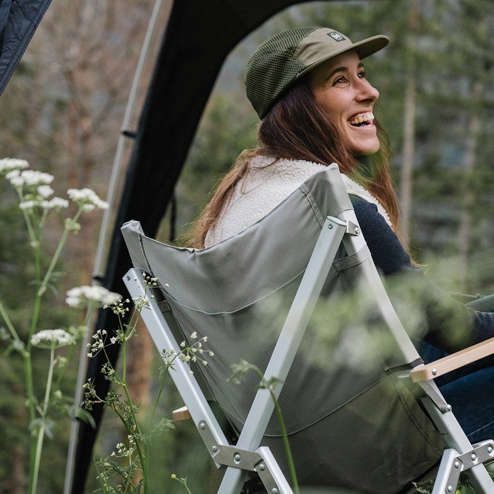 Dometic GO Compact Comfort Camping Chair Silt