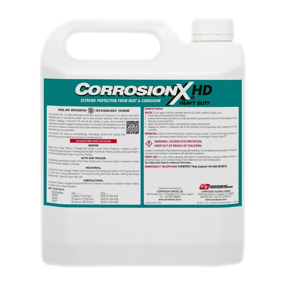 CorrosionX HD Heavy Duty Anti-Rust Penetrating Lubricant 3.78L