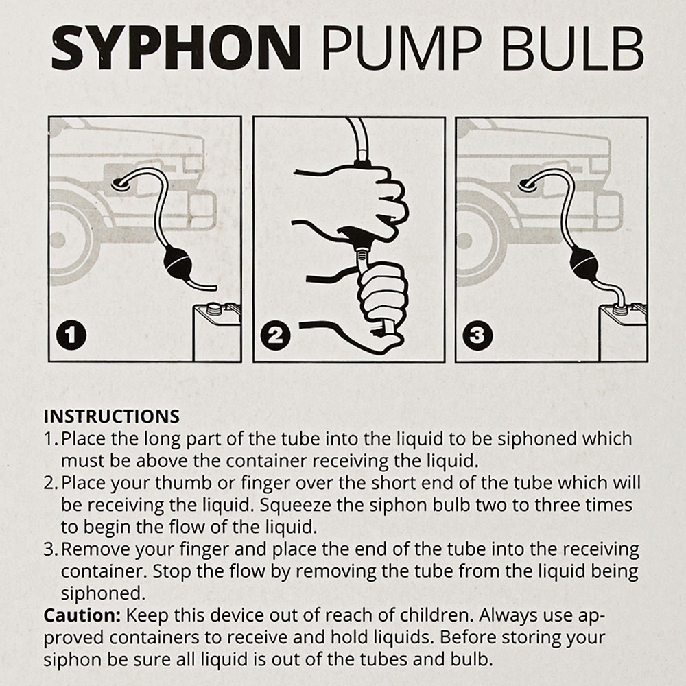Wildcat Syphon Pump Bulb