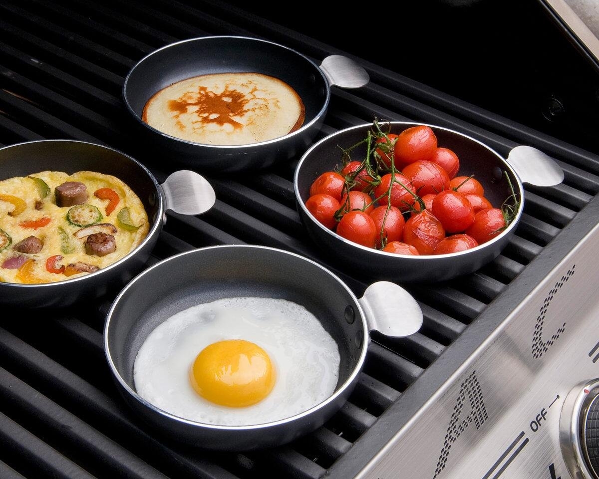 Dometic Tapas Non-Stick Fry Pans 4-Piece Set 12.5cm
