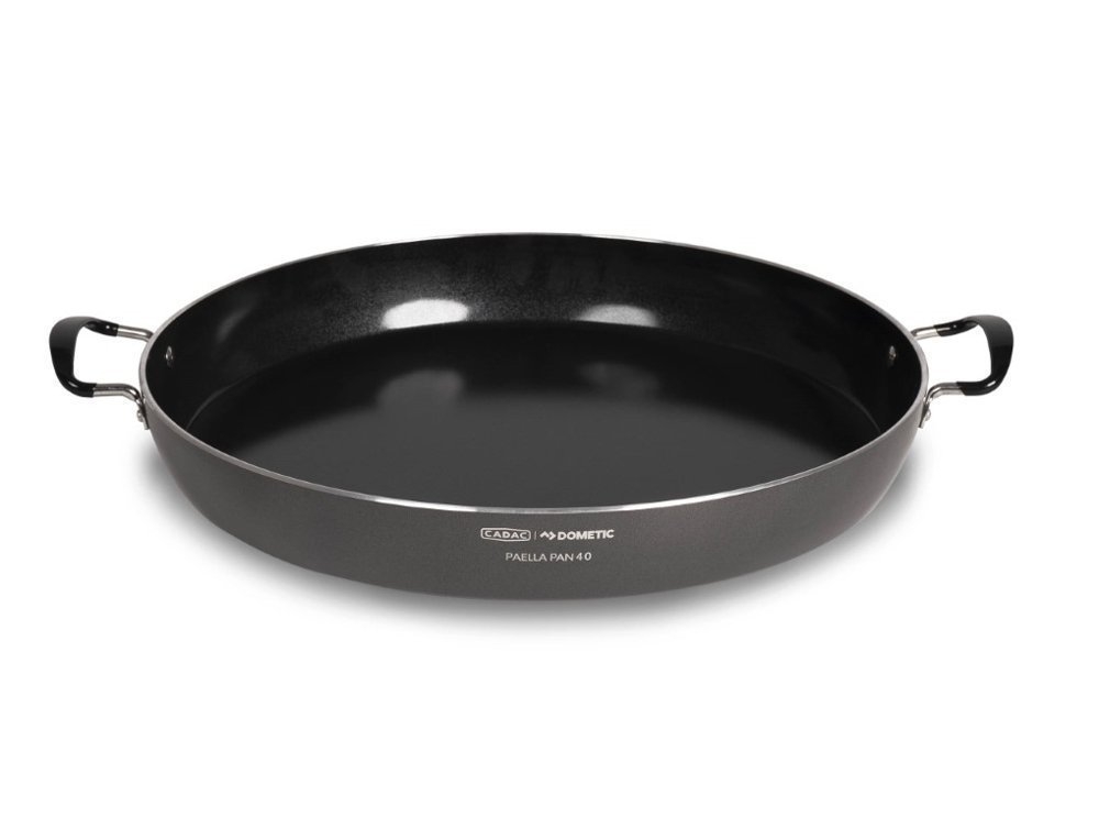 Dometic Aluminium Paella Pan 40cm for BBQ or Gas Hob Cooker
