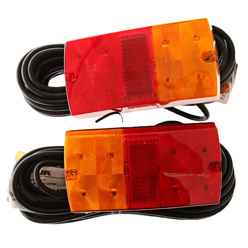 NARVA 93642TP Slimline Submersible LED Trailer Lamp Kit 12V