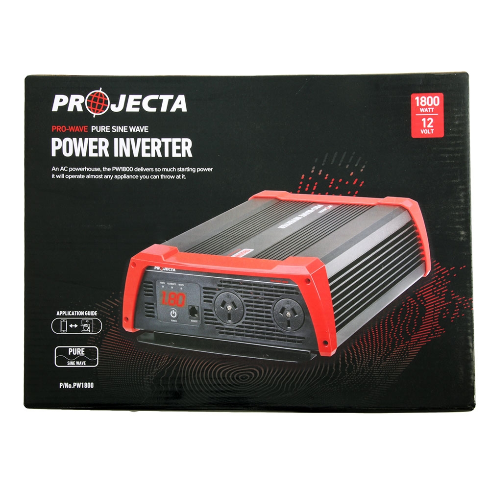 Projecta PW1800 Pro-Wave Pure Sine Wave Inverter 12V