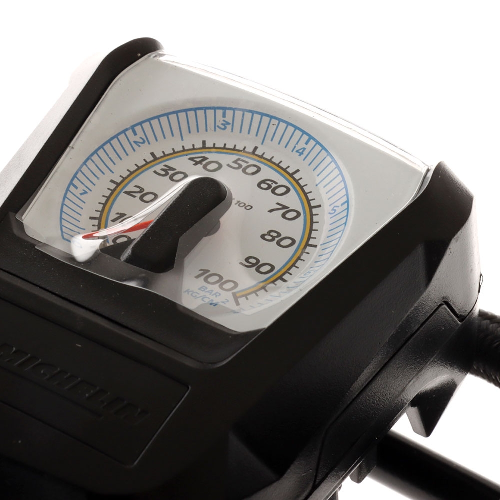 Michelin Analog Double Barrel Foot Pump