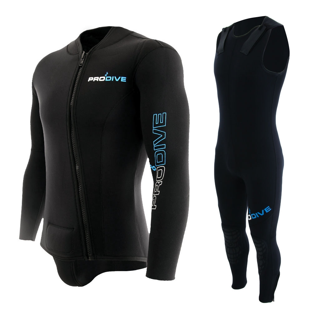 Pro-Dive Atlantis Neoprene Mens Wetsuit 5mm 2pc