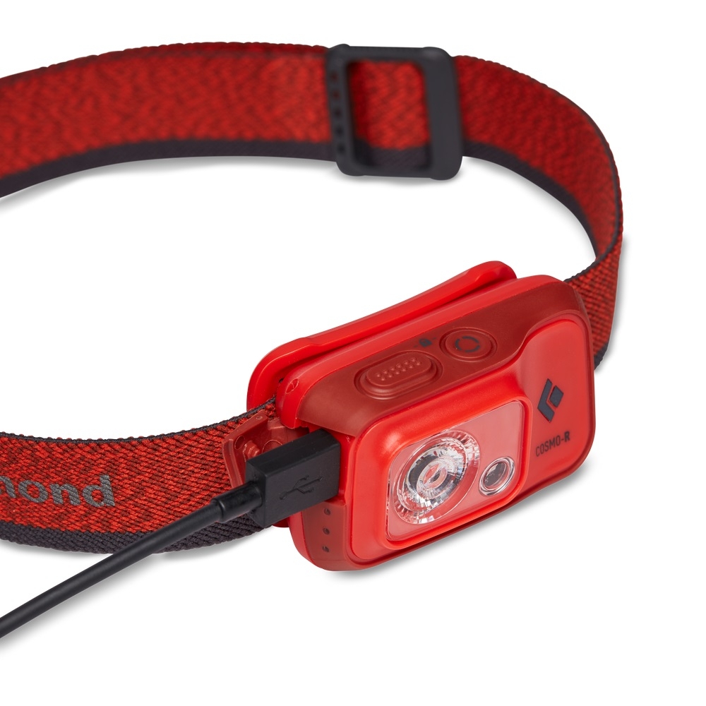 Black Diamond Cosmo-R Rechargeable Headlamp 350lm Red