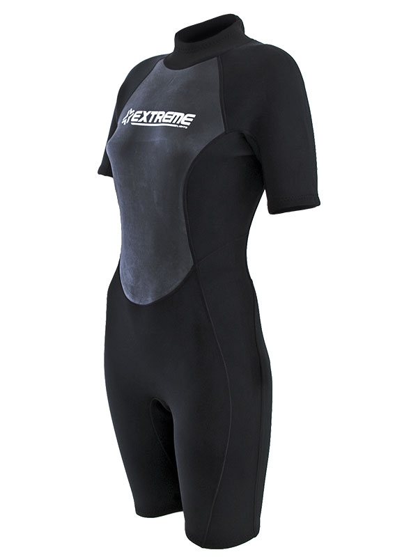 Extreme Limits Reef Womens Springsuit Wetsuit 2.5mm Black