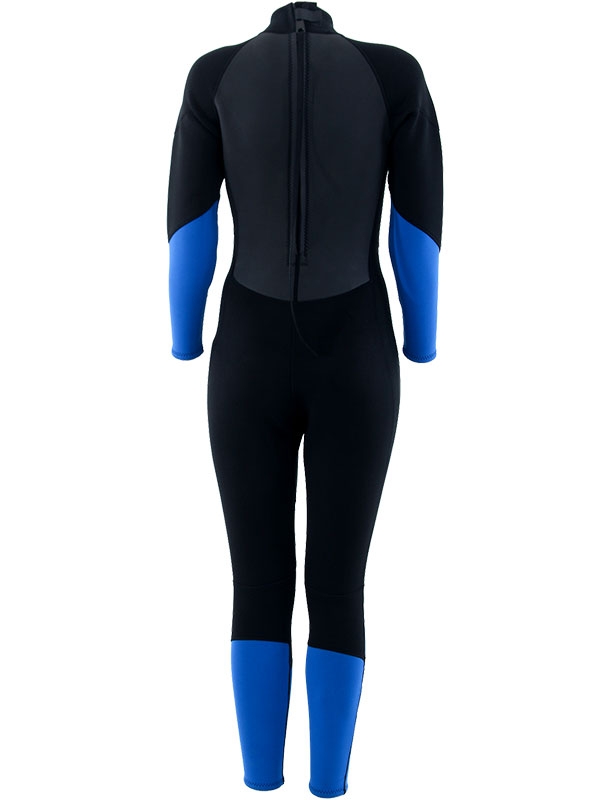 Extreme Limits Reef Womens Steamer Wetsuit Black/Blue