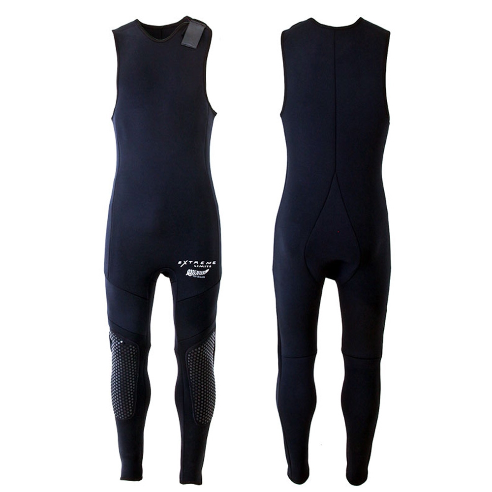 Extreme Limits Mens Surf Long John Wetsuit 3mm