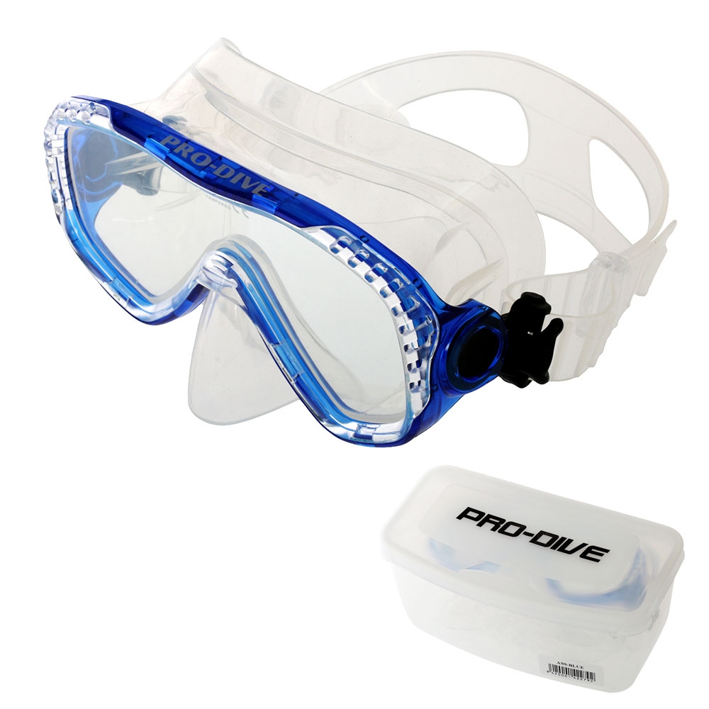 Pro-Dive Adult Super Silicone Mask Blue