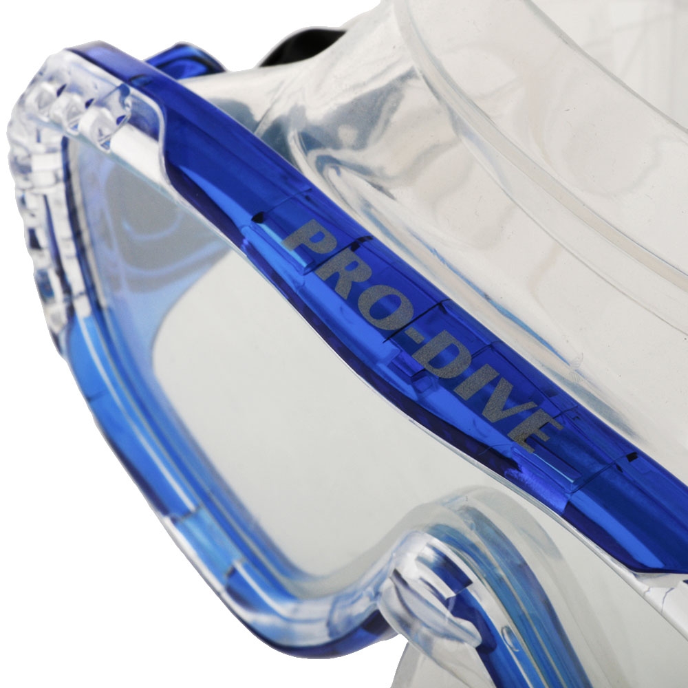 Pro-Dive Adult Super Silicone Mask Blue