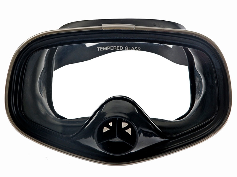 Pro-Dive Pacific Pro Purge Rubber Mask Black