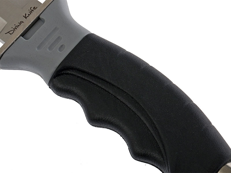 Pro-Dive Buddy Chisel Tip Paua Knife Blue 13.6cm