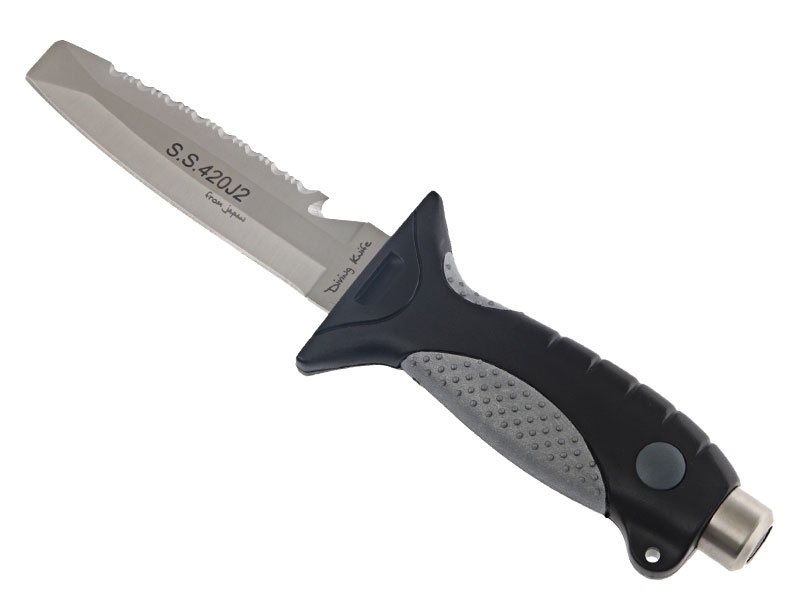 Pro-Dive Chisel Tip Dive Knife Blue 11cm