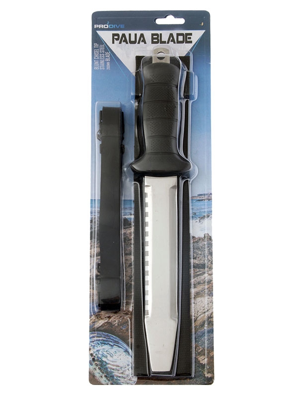 Pro-Dive Paua Blade Dive Knife with Sheath 20cm