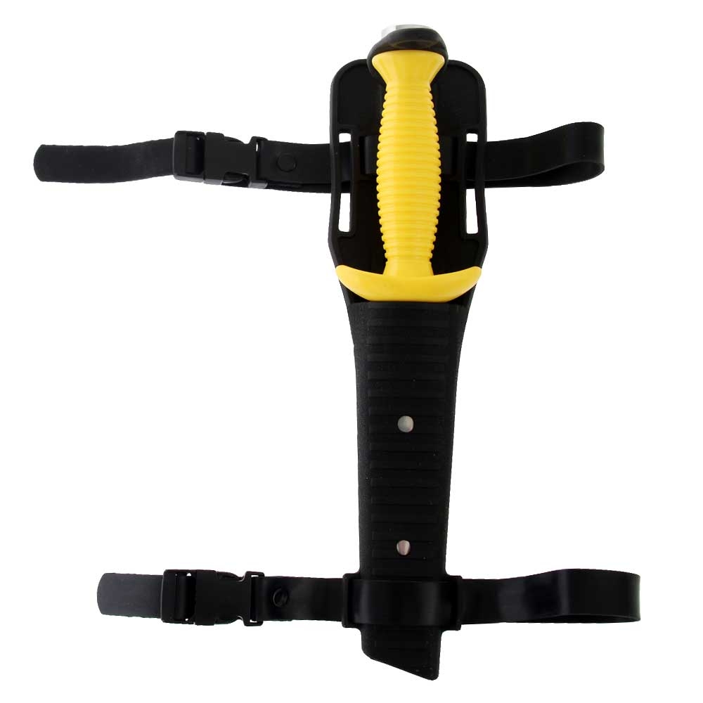 Pro-Dive Sphinx Dive Knife with Sheath Yellow 15cm