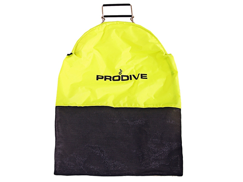 Pro-Dive Springloaded Catch Bag Fluoro Yellow