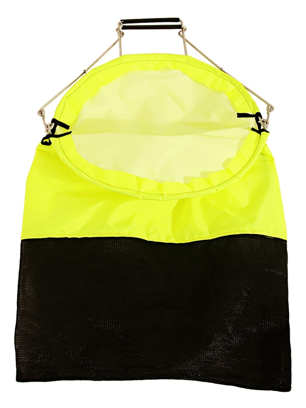 Pro-Dive Springloaded Catch Bag Fluoro Yellow