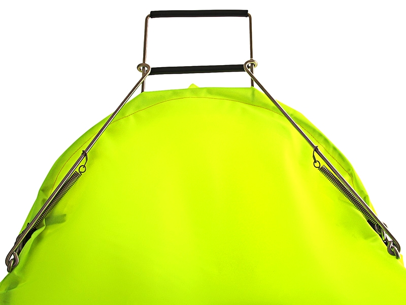 Pro-Dive Springloaded Catch Bag Fluoro Yellow