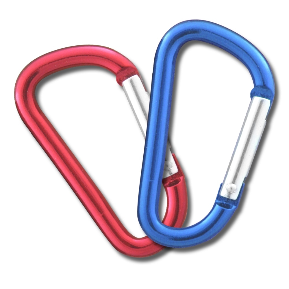 Coghlan's Aluminium Carabiner 5mm Qty 2