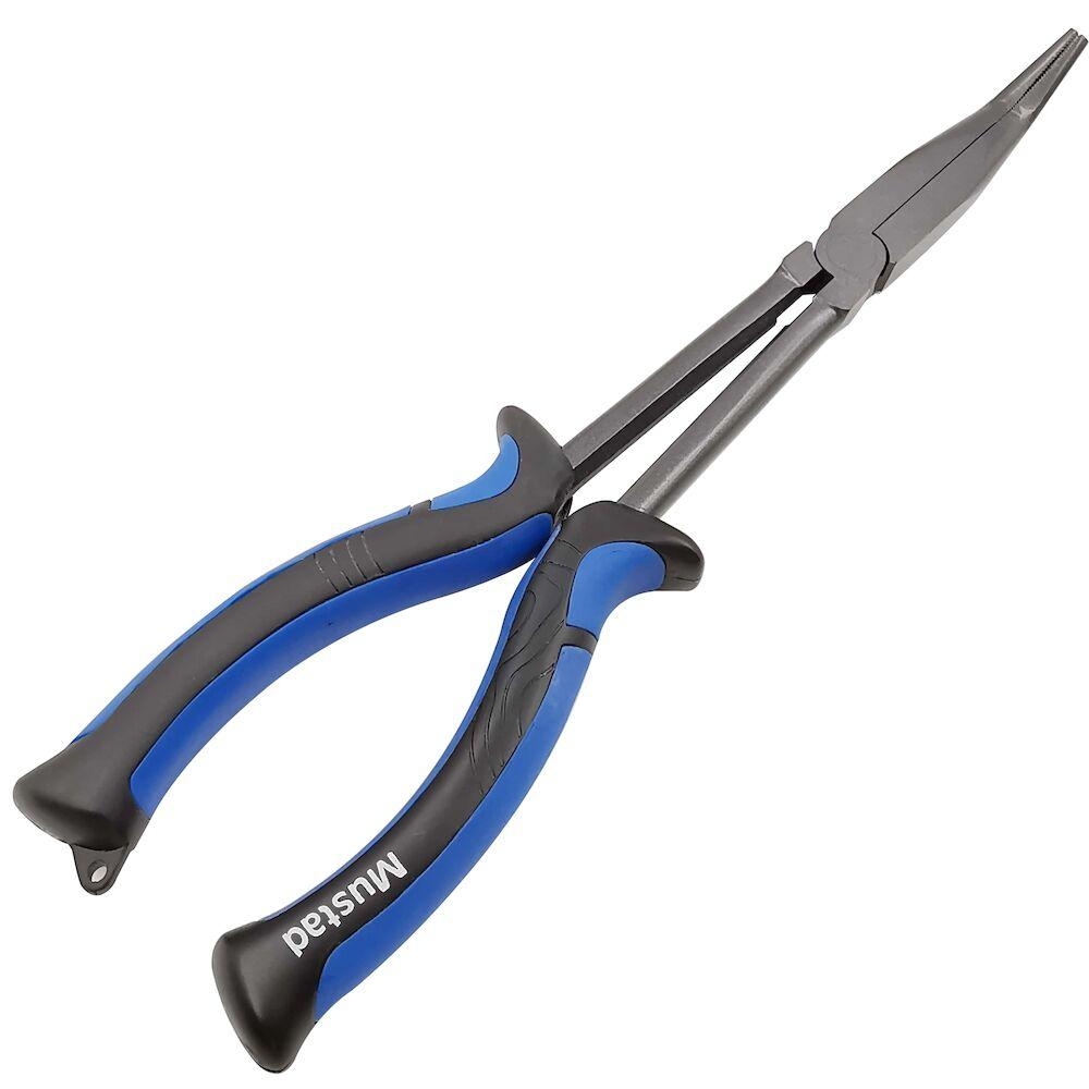 Mustad Bent Nose Pliers Blue 28cm