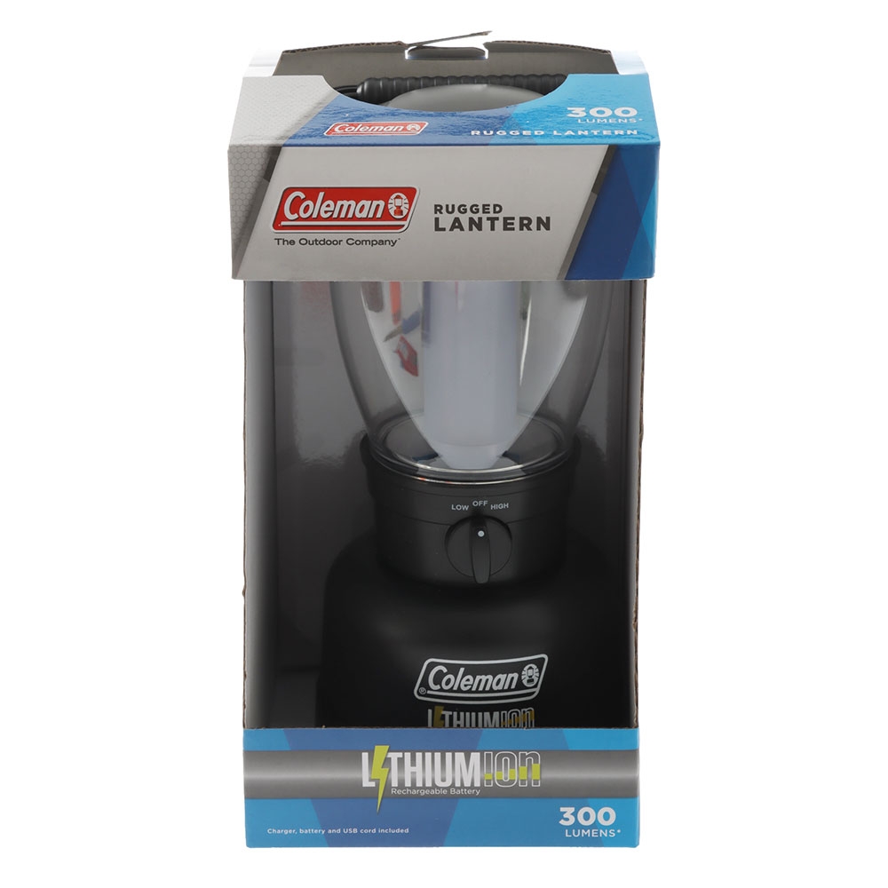 Coleman Rugged Lithium-Ion Rechargeable LED Lantern
