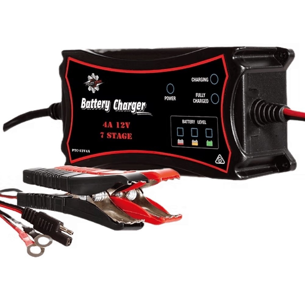 Powertrain 7-Stage Battery Charger 12V 4A