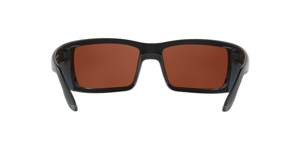 Costa Permit 580G Polarised Sunglasses Matte Black Green Mirror