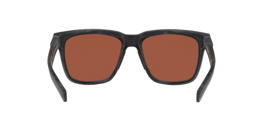 Costa Pescador Green Mirror 580G Polarised Sunglasses Net Grey with Grey Rubber