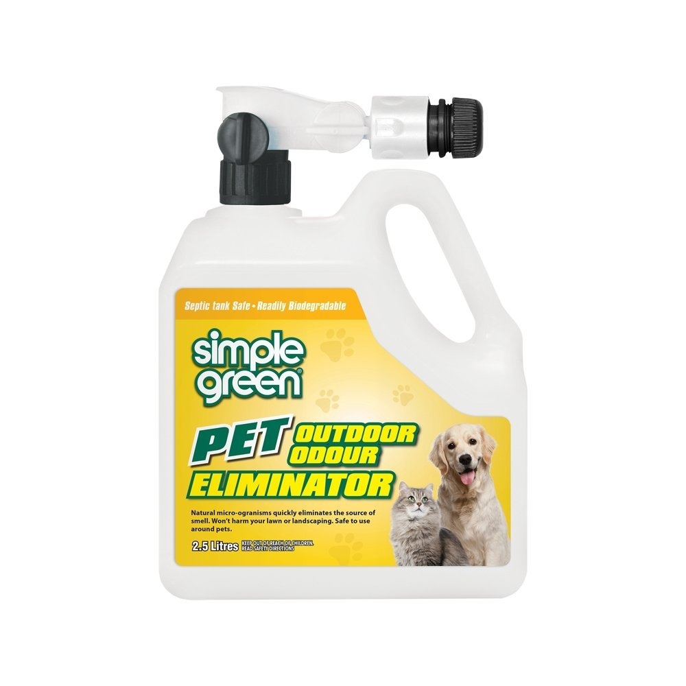 Simple Green Pet Outdoor Odour Eliminator with Hose Attachment 2.5L