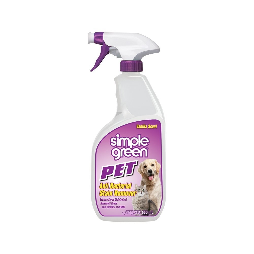 Simple Green Ready-To-Use Pet Anti-Bacterial Stain Remover 650ml