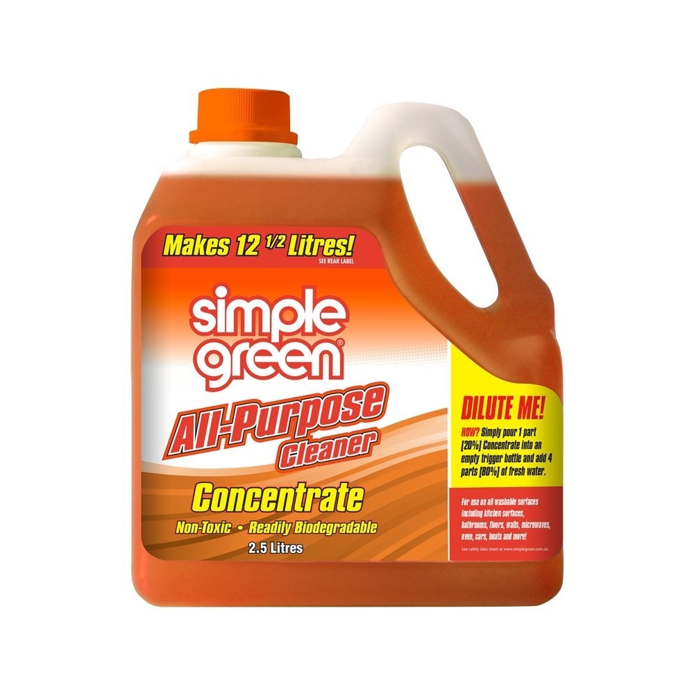 Simple Green All-Purpose Cleaner Concentrate Orange Scent 2.5L
