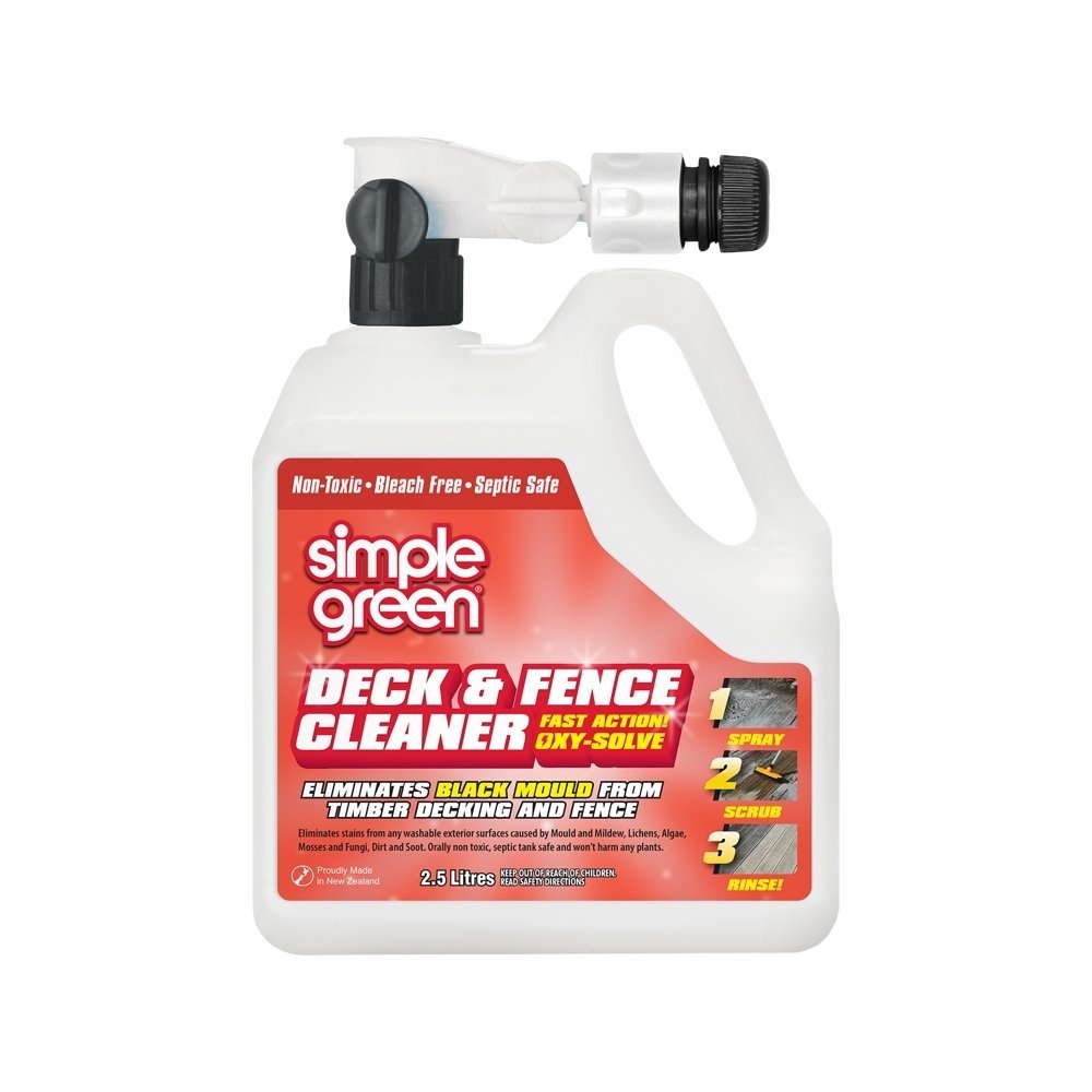 Simple Green Deck and Fence Cleaner with Hose Attachment 2.5L