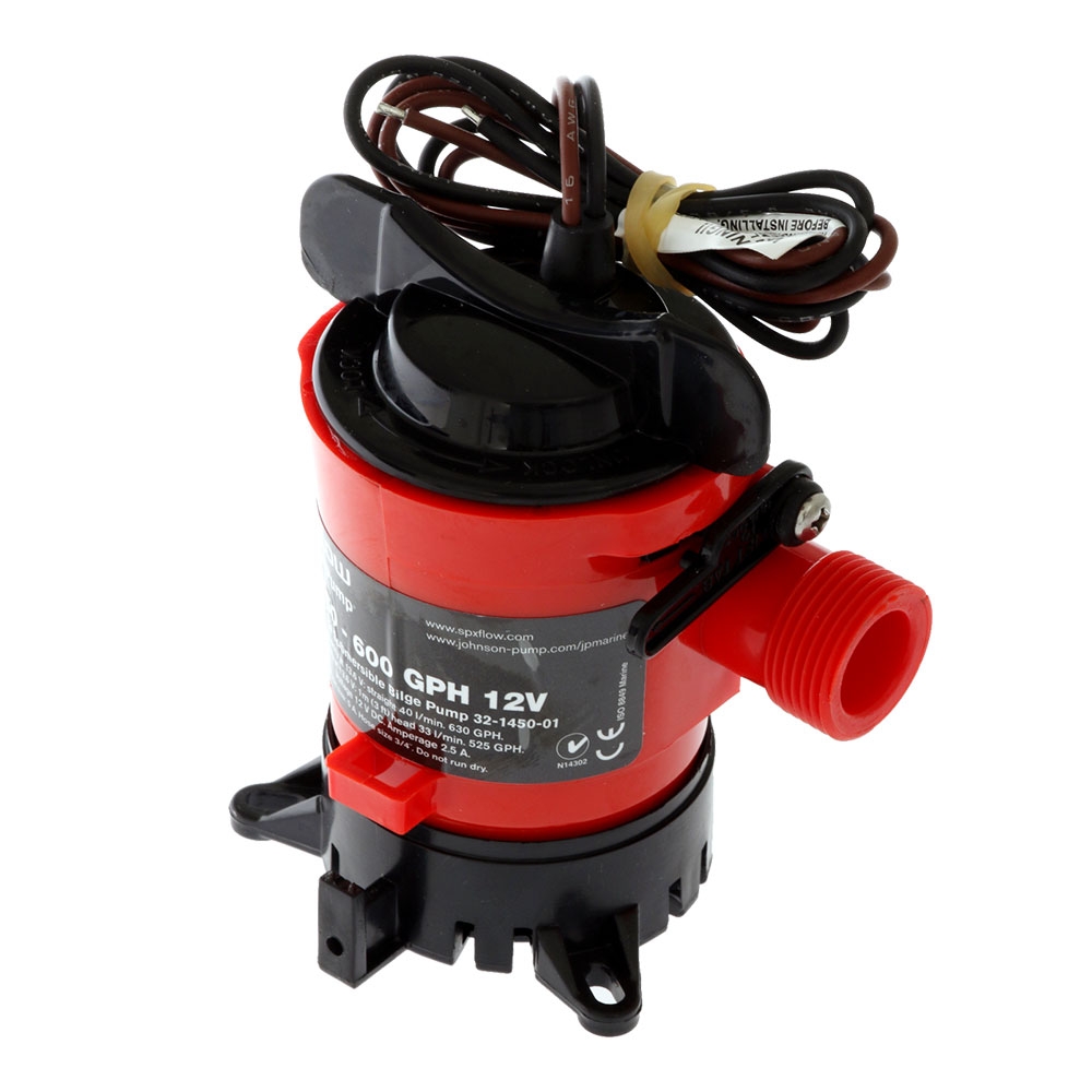 Johnson L450 Cartridge Submersible Bilge Pump 12V 500 GPH