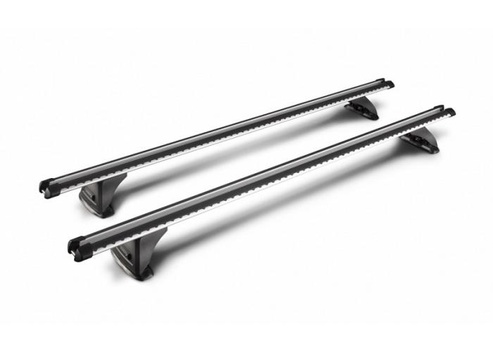Yakima HD Roof Rack Crossbar Pair Silver 180cm