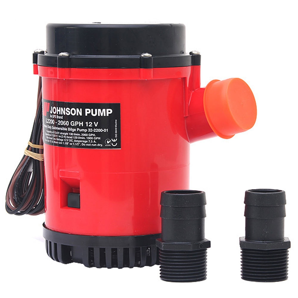 Johnson Bilge Pump L2200 12V 1980 GPH
