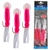 CDX Rig-Em Squid Flasher Rig 13cm Qty 3 Pink/Blue