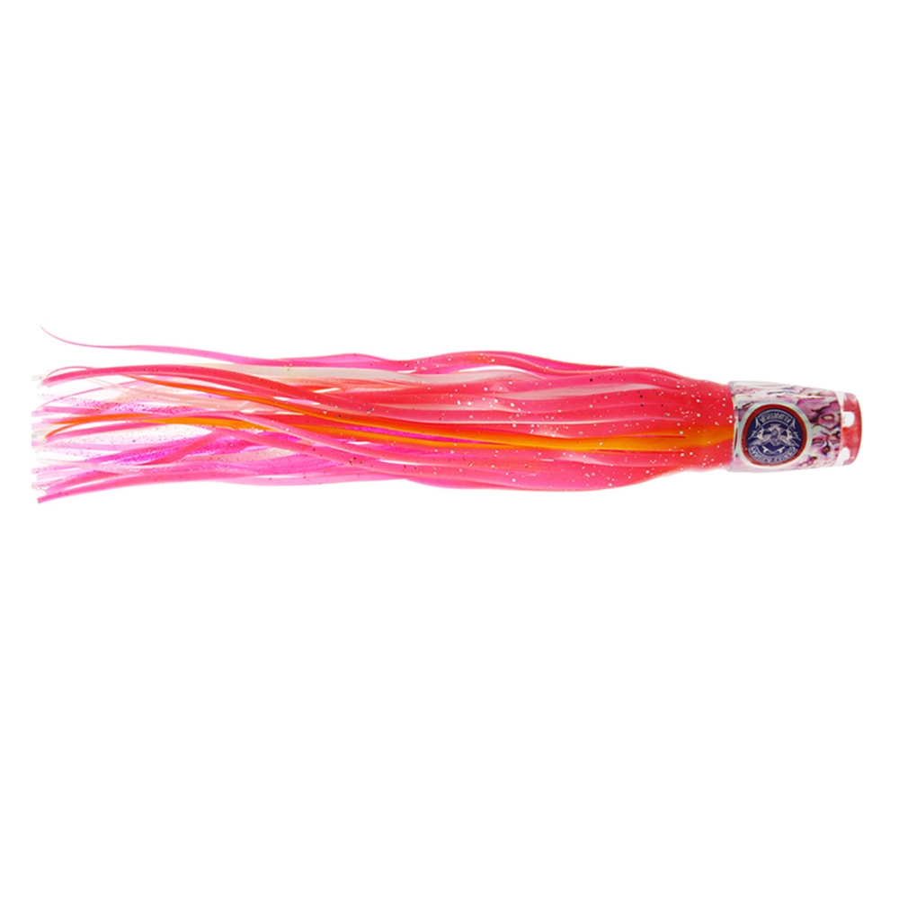Pakula Paua Hothead Jet Med Sprocket Game Lure 286mm Pink White