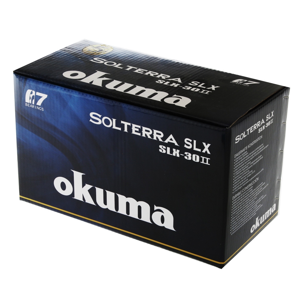 Okuma Solterra SLX 30 2-Speed Lever Drag Game Reel with T-Bar Handle