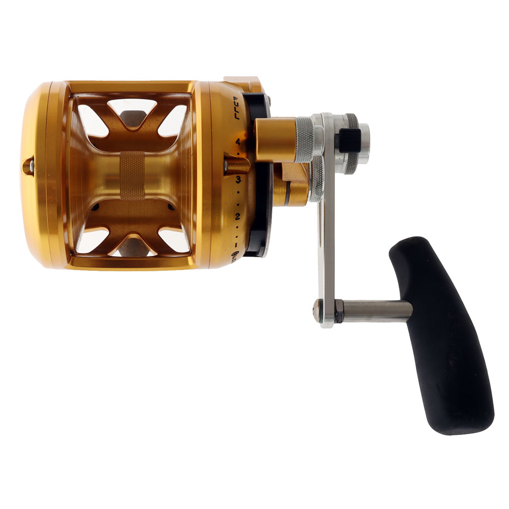 PENN International 12VISX 2-Speed Game Reel Gold
