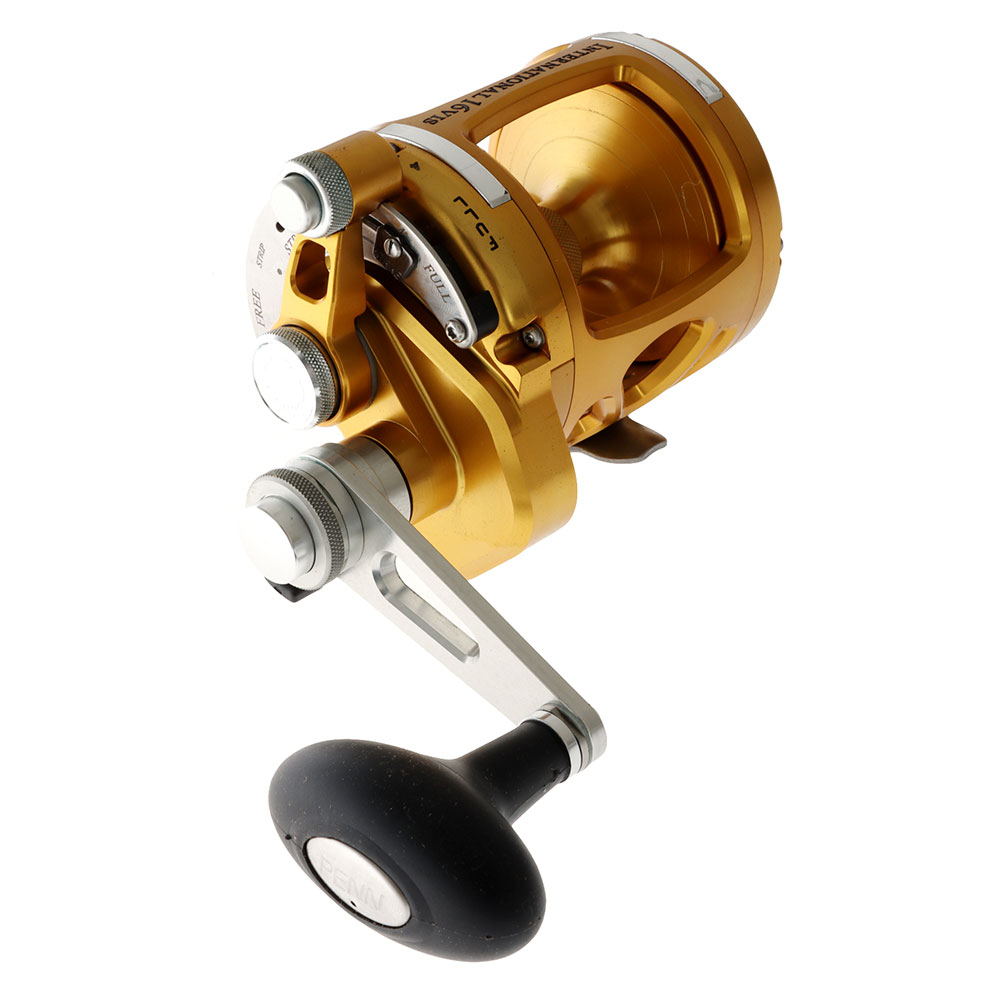 PENN International 16VIS 2-Speed Game Reel Gold