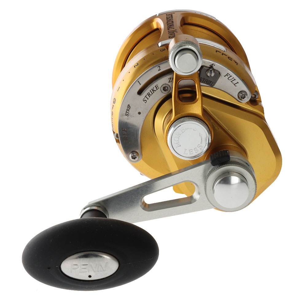 PENN International 16VIS 2-Speed Game Reel Gold