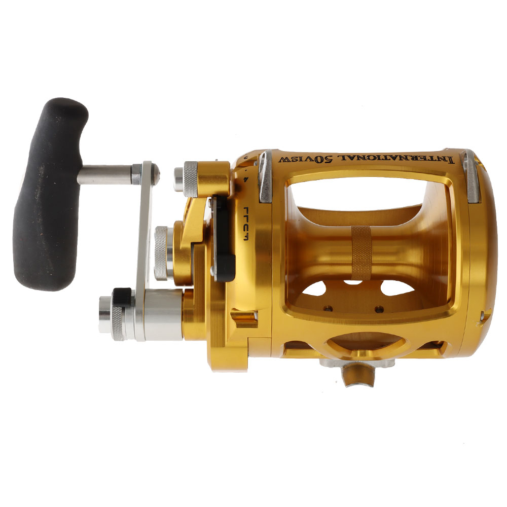 PENN International 50VISW 2-Speed Game Reel Gold