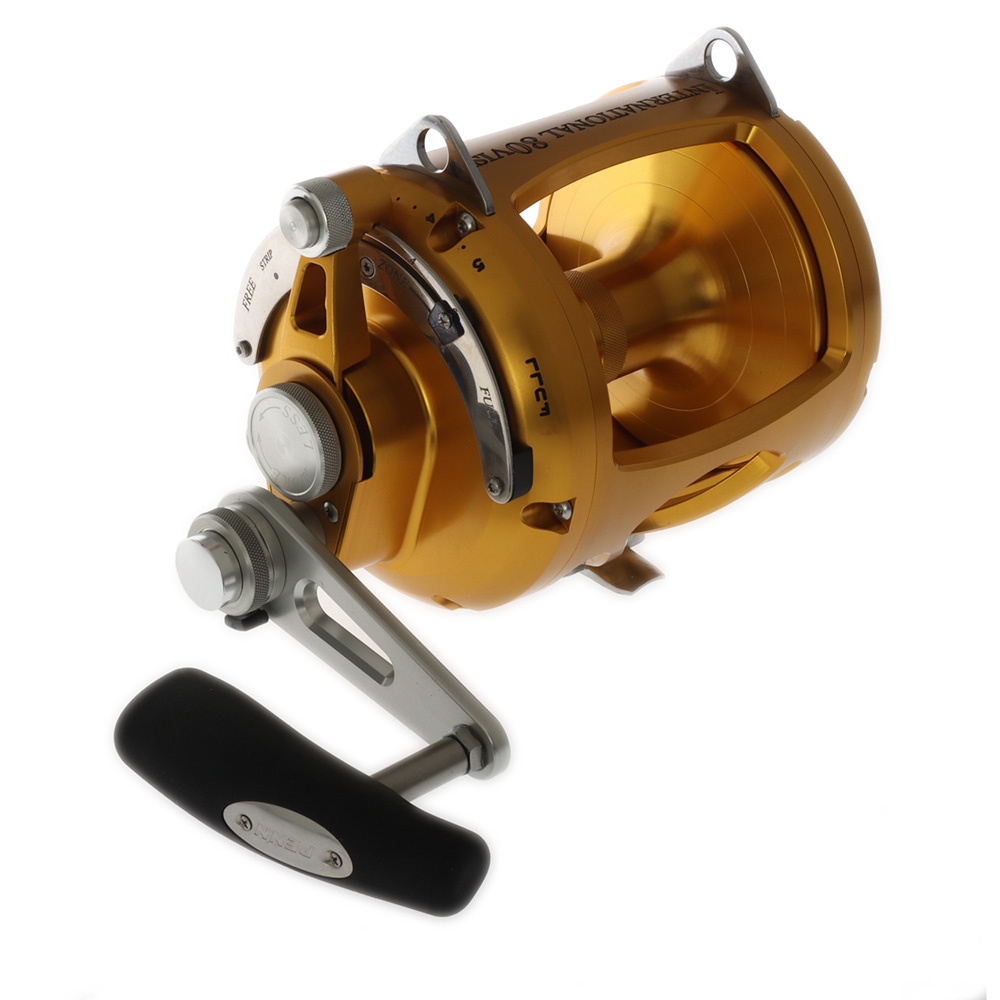 Buy PENN International 80VISW 2-Speed Game Reel Gold online