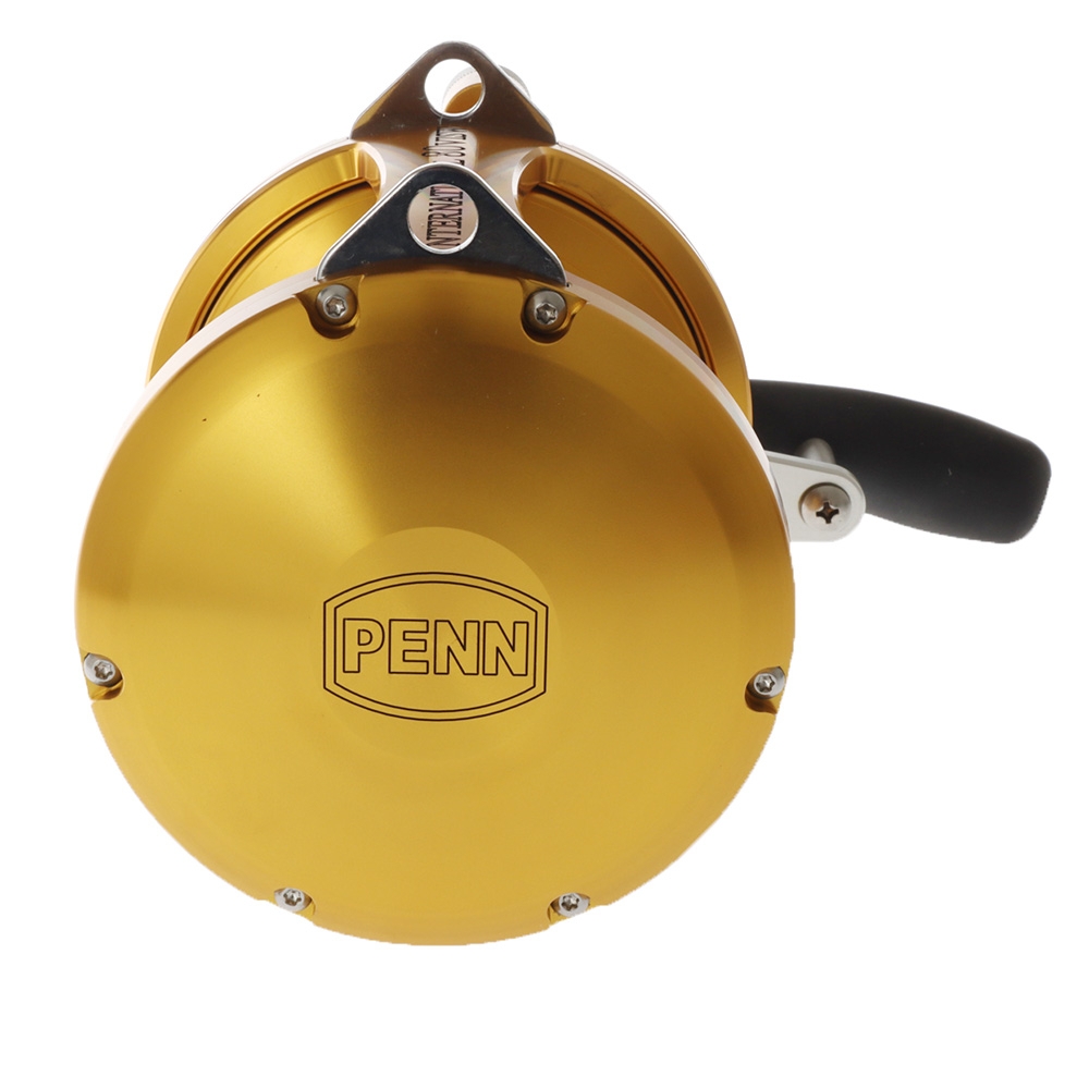 PENN International 80VISW Ocean Assassin 2-Speed Gold Bent Butt Game Combo 5ft 5in 37kg 2pc