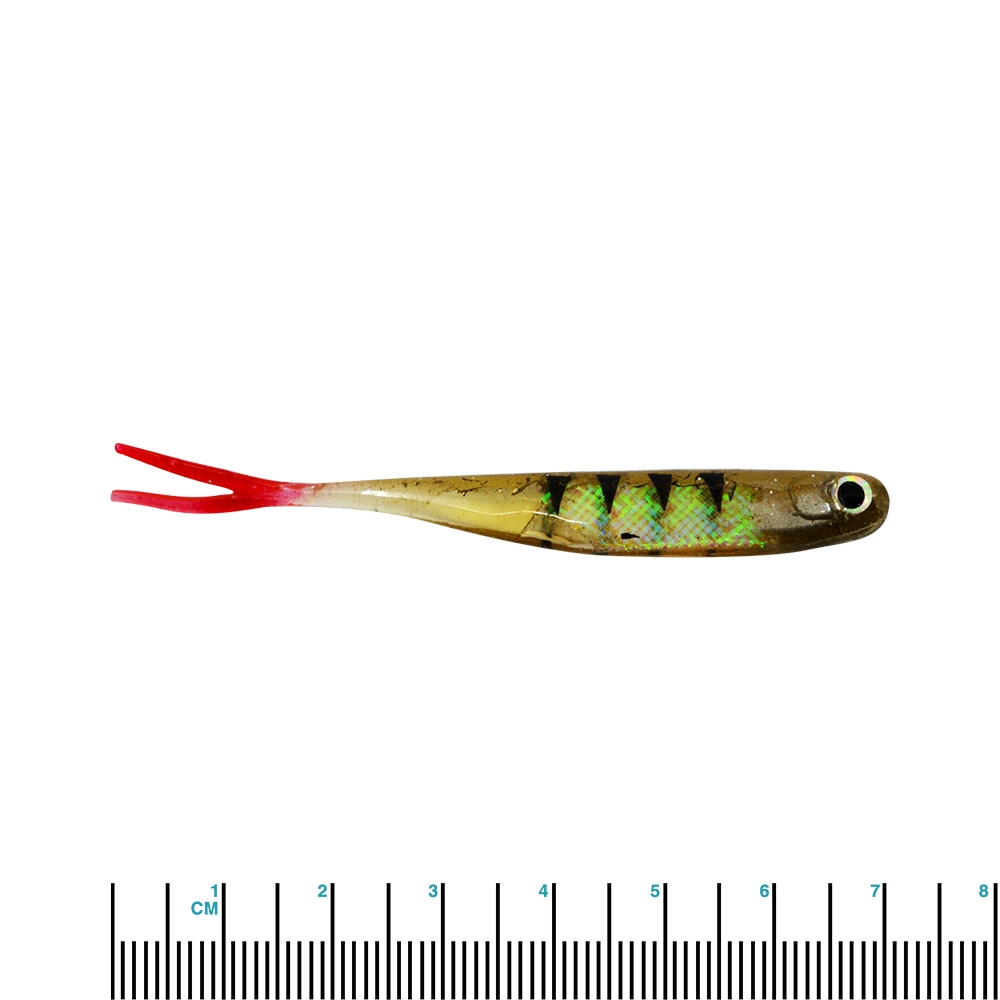 Berkley PowerBait Drop Shot Minnow Soft Bait 8cm Qty 6 Perch