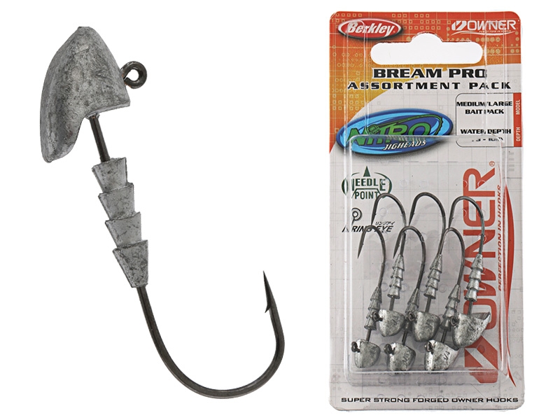 Berkley Nitro Bream Pro G2 Jig Head M/L