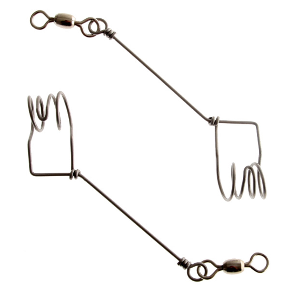 Holiday Slidebait Swivel Clips 60kg Qty 2 Holiday Slidebait Swivel Clips 60kg Qty 2