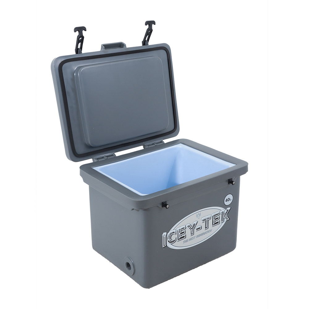 Icey-Tek Cube Chilly Bin Cooler Grey 40L